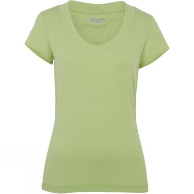 Tee Royal Robbins Endeavour Cap Sleeve Mujer - Verde Menta - Chile NAS132540